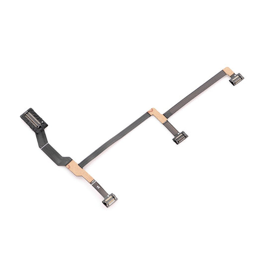The DJI Mavic Pro Gimbal Ribbon Cable connects the gimbal electronics with the aircraft electronics. A DJI Mavic Pro which shows "gimbal overload" error may have a damaged gimbal ribbon cable. There are other reasons for this error including a defective gimbal.